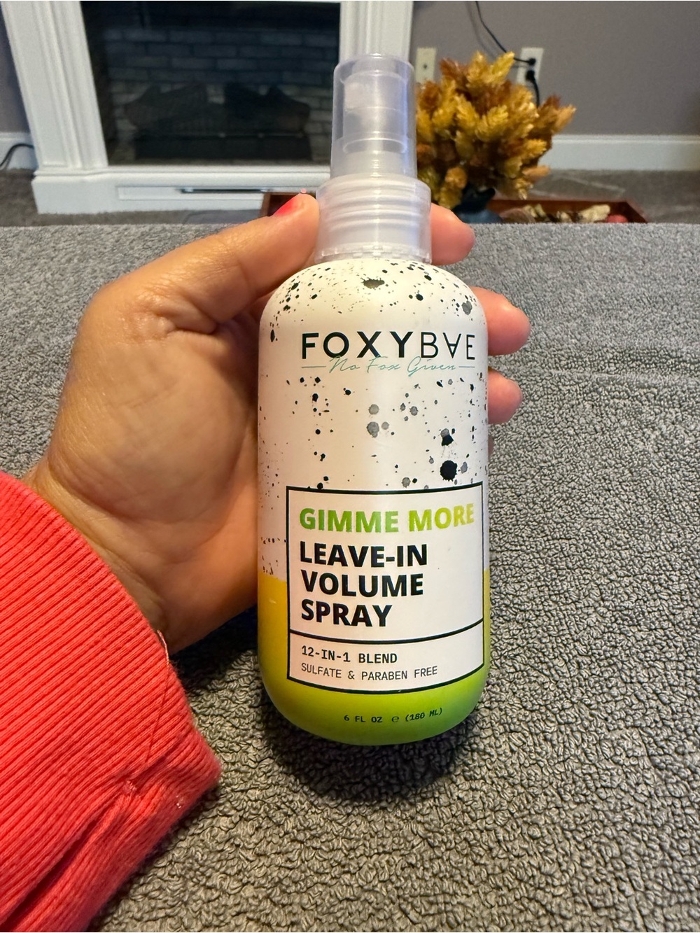 FoxyBae Gimme More Leave-In Volume Spray — White & Green